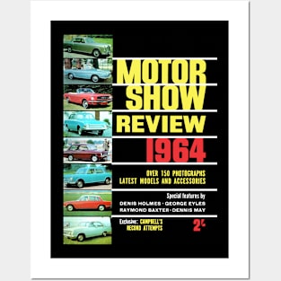 MAGAZINE COVER - MOTOR SHOW REVIEW 1964 Posters and Art